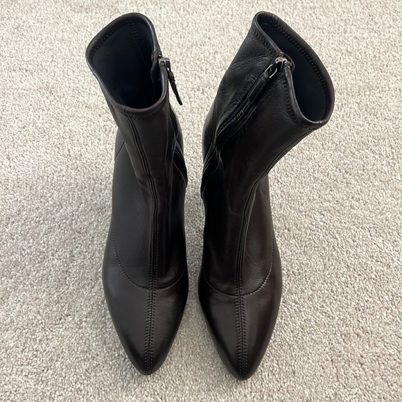 Prada Calzature Donna Leather Ankle Boot - Picture 3 of 9